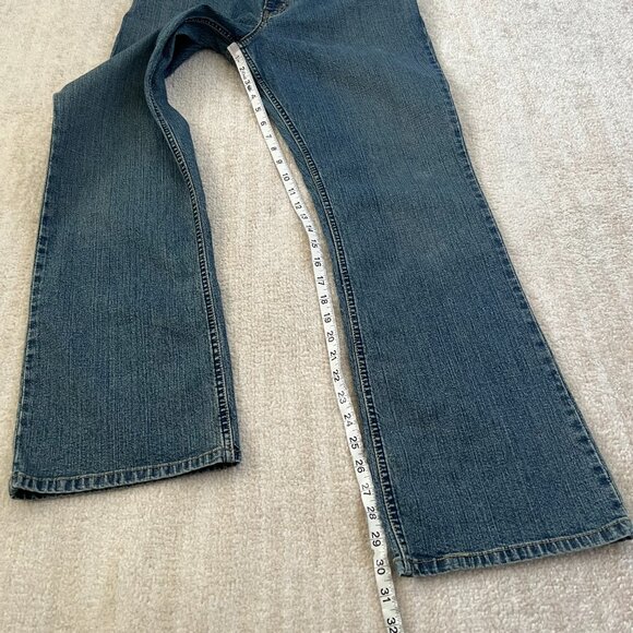 Vintage Signature by Levi Strauss Mid Rise Bootcut Blue Jeans 10 - Picture 5 of 13
